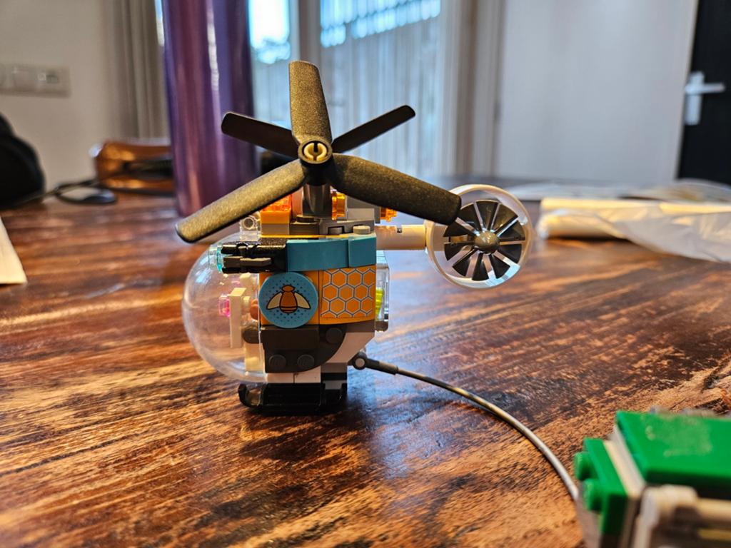 LEGO DC Super Hero Girls 41234 Bumblebee Helikopter, Ophalen of Verzenden, Gebruikt, Overige typen