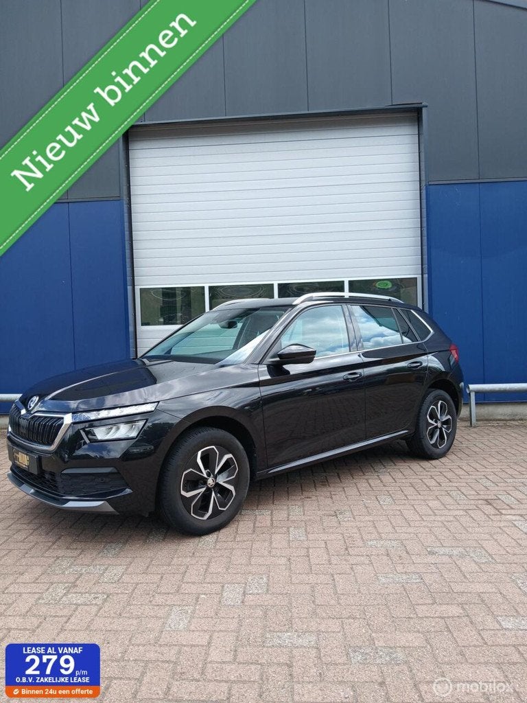 Skoda Kamiq 1.5 TSI ACT Business Edition, Auto's, Voorwielaandrijving, Euro 6, 4 cilinders, Zwart