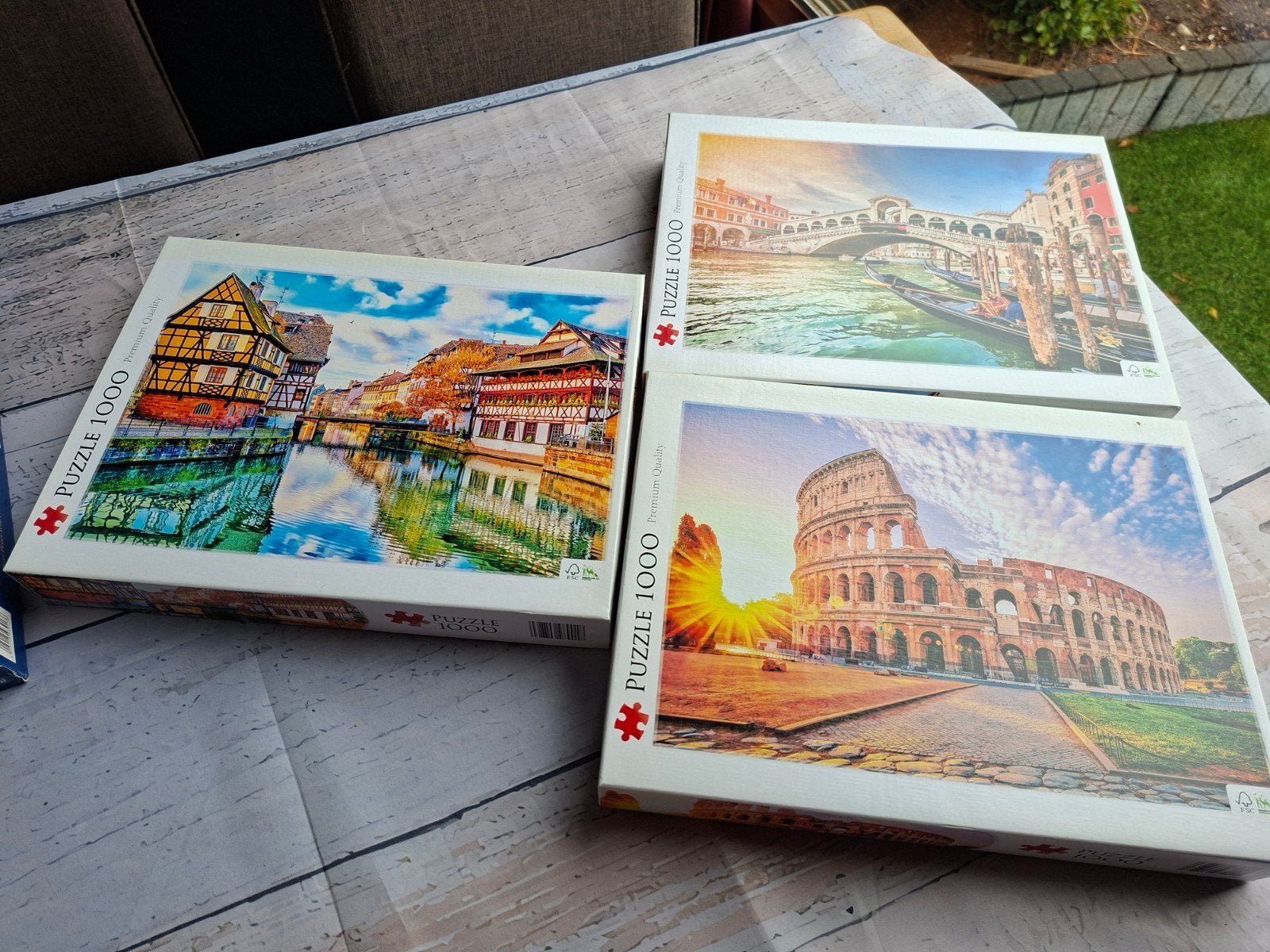 puzzels 1000 stukjes, Ophalen of Verzenden, Aardrijkskunde