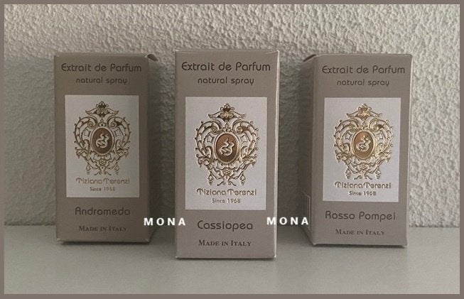 TizianaTerenzi set 3 niche parfum samples proefjes testers, Verzenden, Nieuw