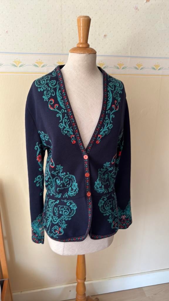 Ivko vest 40, Ophalen of Verzenden, Gedragen, Maat 38/40 (M), Blauw
