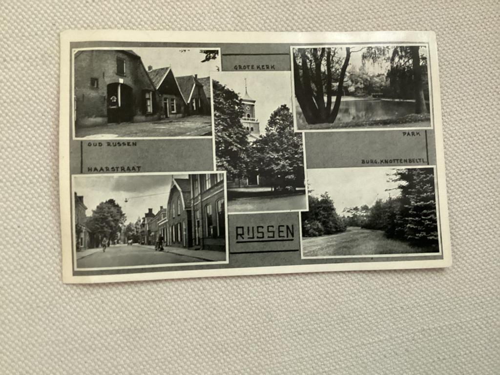 Rijssen.5 luikkaart., Verzamelen, Ophalen of Verzenden, 1960 tot 1980, Gelopen, Overijssel