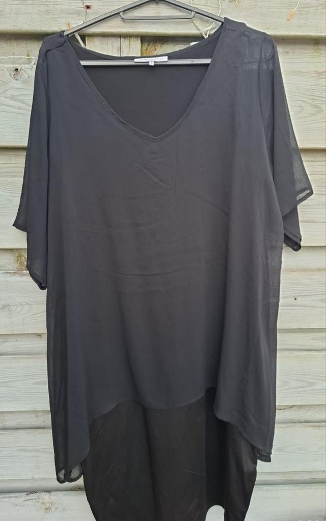 Zwarte jurk van Crizpy, Kleding | Dames, Zwart, Maat 46/48 (XL) of groter, Ophalen of Verzenden, Zo goed als nieuw