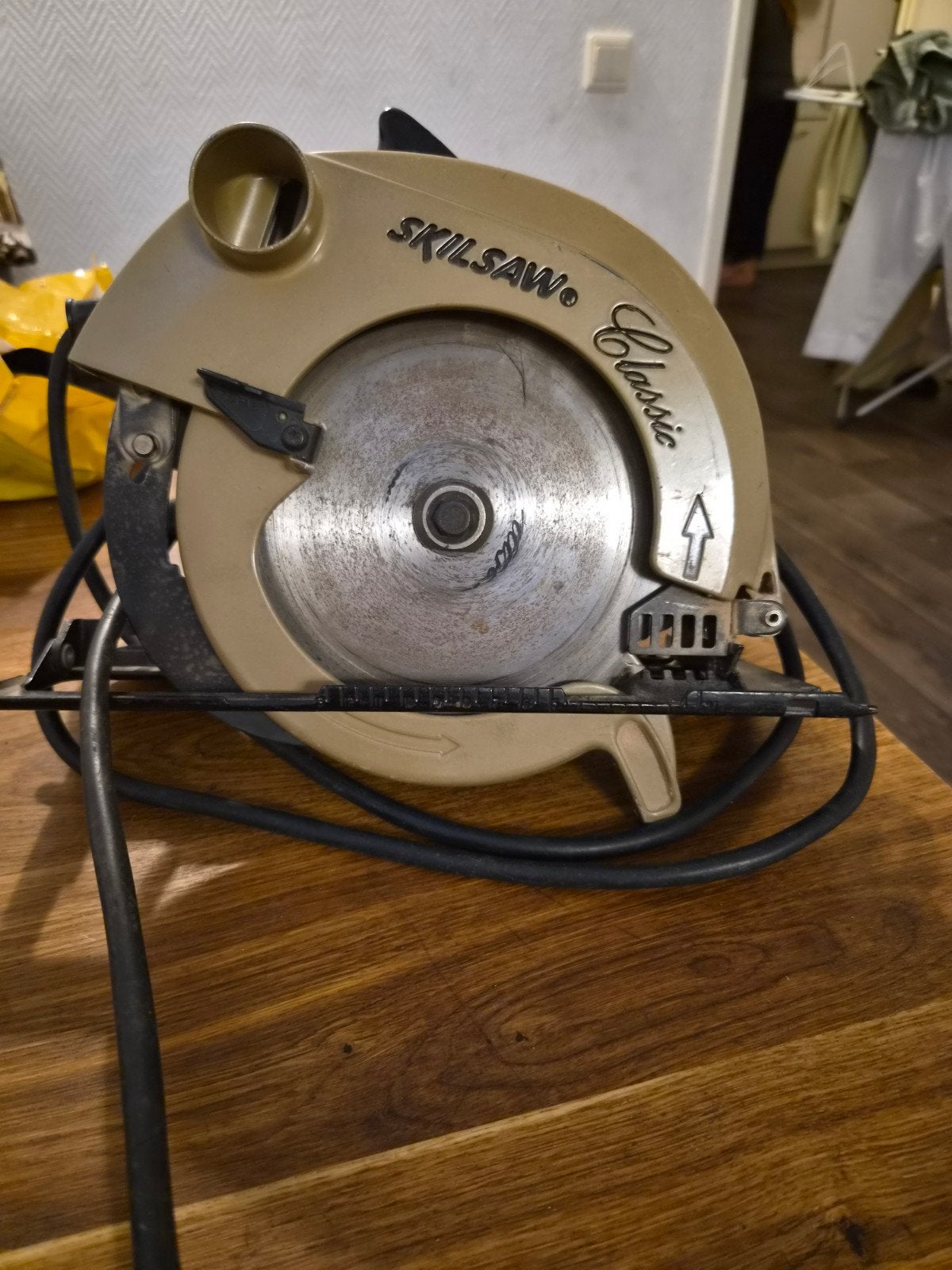 Skilsaw Classic Cirkelzaag - Gebruikt, Gebruikt, Cirkelzaag, 600 tot 1200 watt, 30 tot 70 mm
