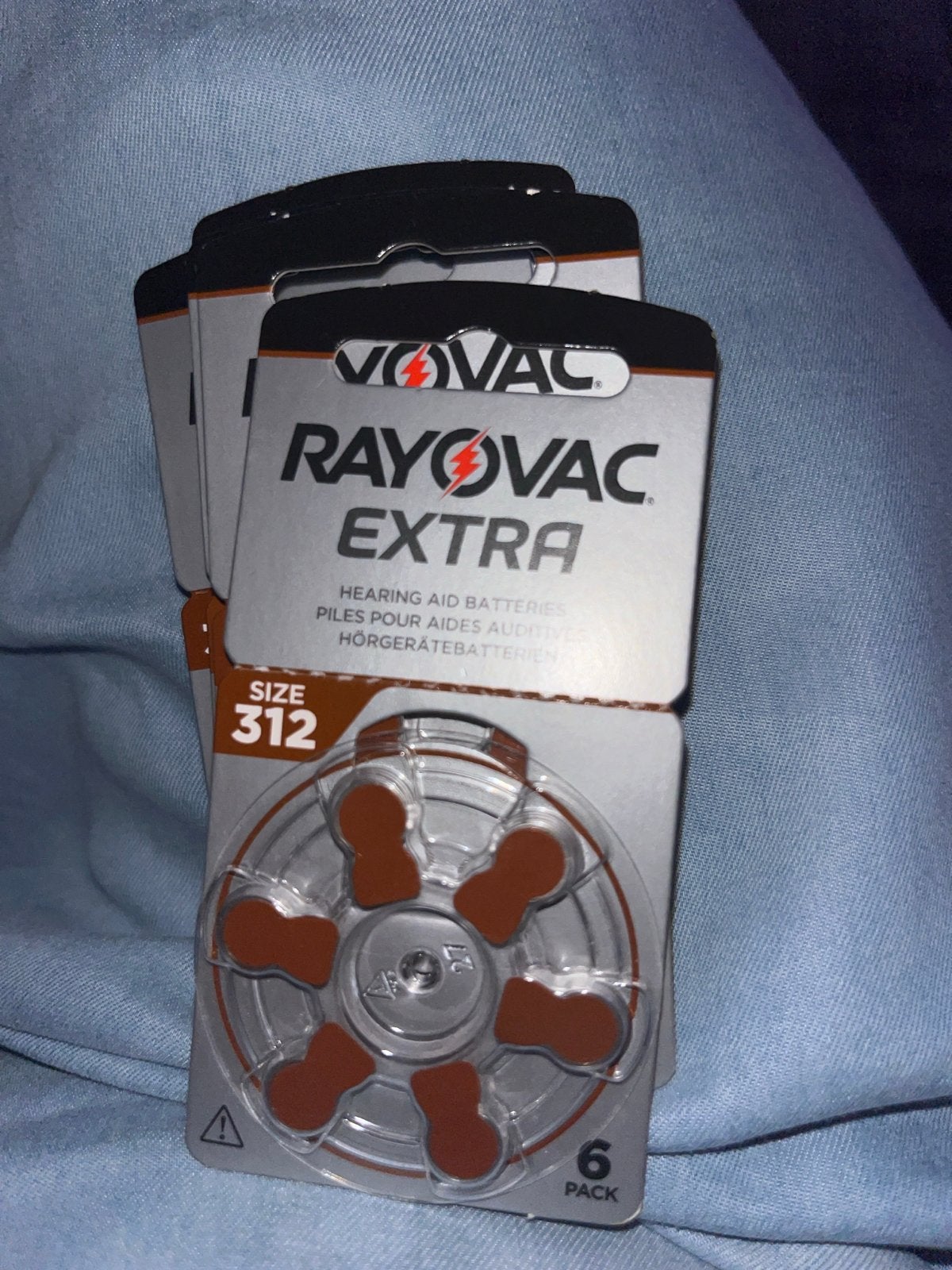 Rayovac Extra gehoorapparaat batterijen maat 312 (6-pack), Ophalen, Nieuw