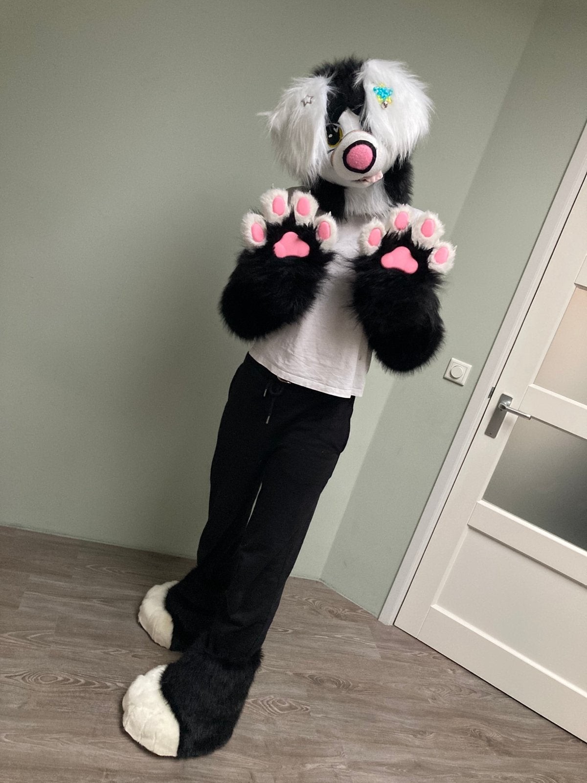 Fursuit partial mid quality MOET WEG, Ophalen of Verzenden, Zo goed als nieuw