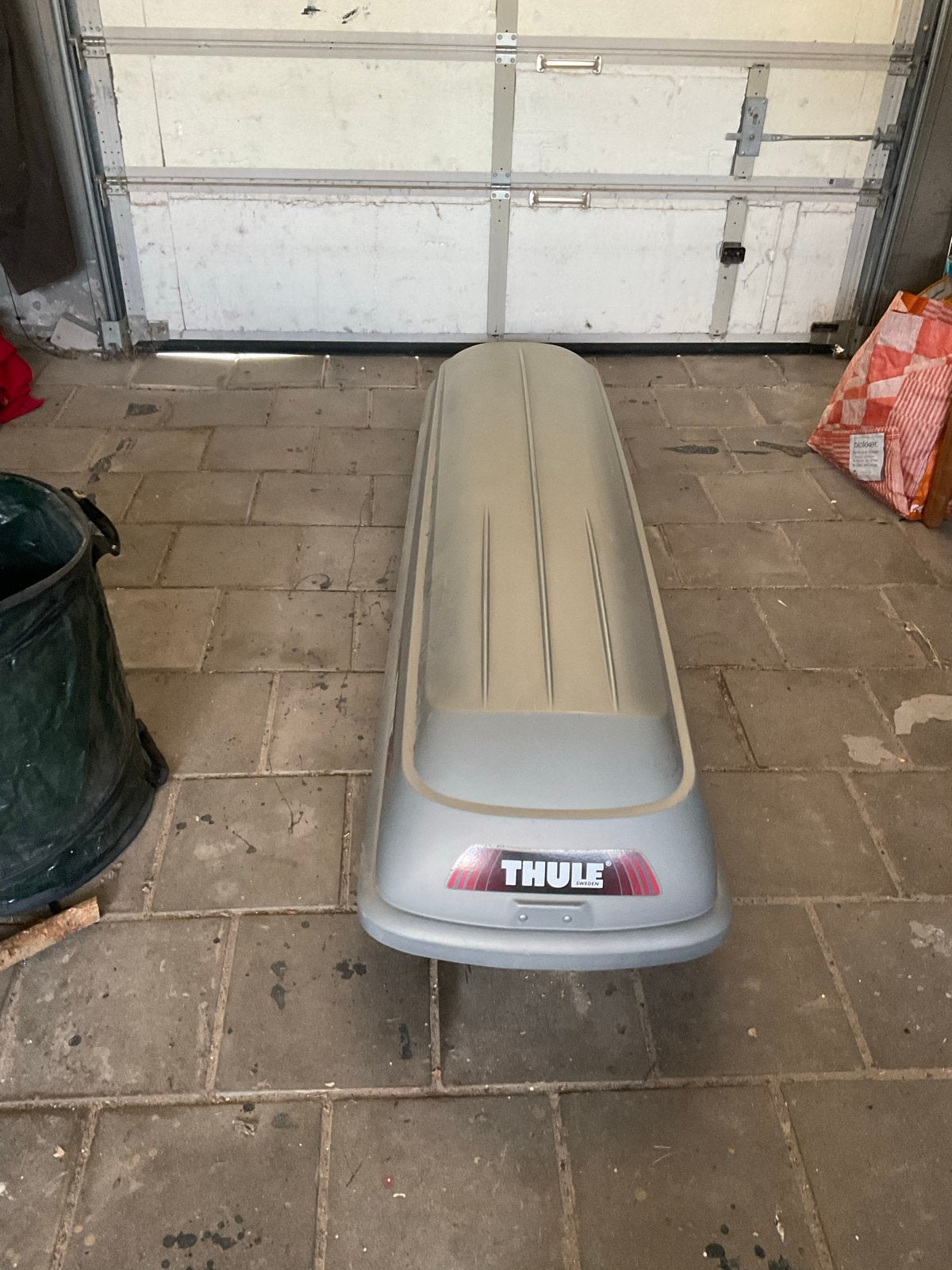 Thule Polar 500 Dakkoffer - compleet met sleutel en beugels, Auto diversen, Ophalen, Gebruikt