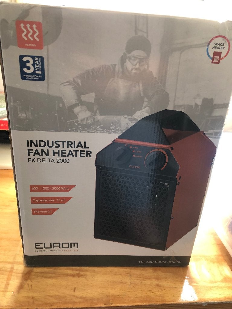 Heater, Huis en Inrichting, Kachels, Ophalen, Gebruikt, Overige soorten, Elektrisch