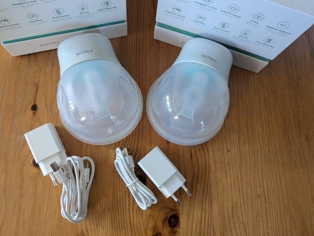 Dubbele Nutrea Easyflow borstkolf - Nieuw, Overige merken, Nieuw, Borstkolf, Ophalen of Verzenden