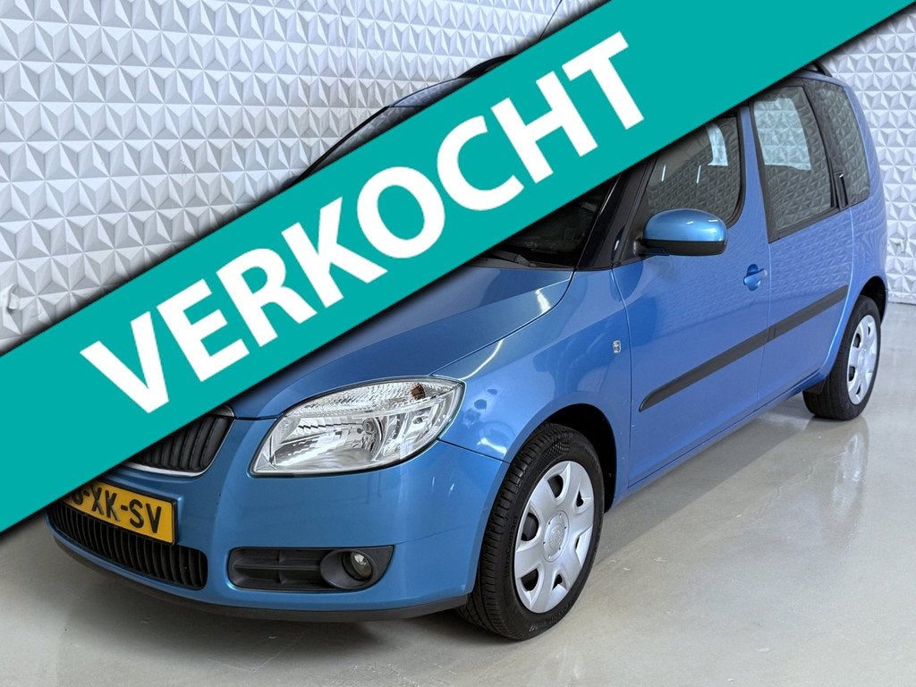 Skoda Roomster 1.4-16V Style 1e EIGENARESSE! 89.000km (2007), Auto's, Skoda, Bedrijf, Te koop, Roomster, ABS, Airbags, Airconditioning