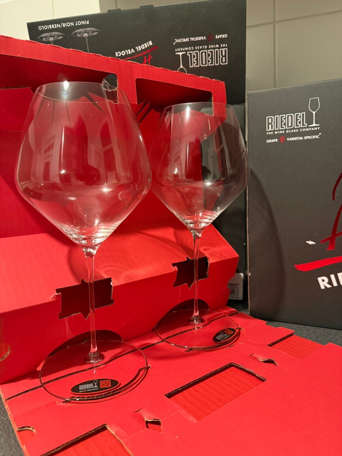 Riedel Veloce Wijnglazen, Ophalen, Zo goed als nieuw, Overige typen