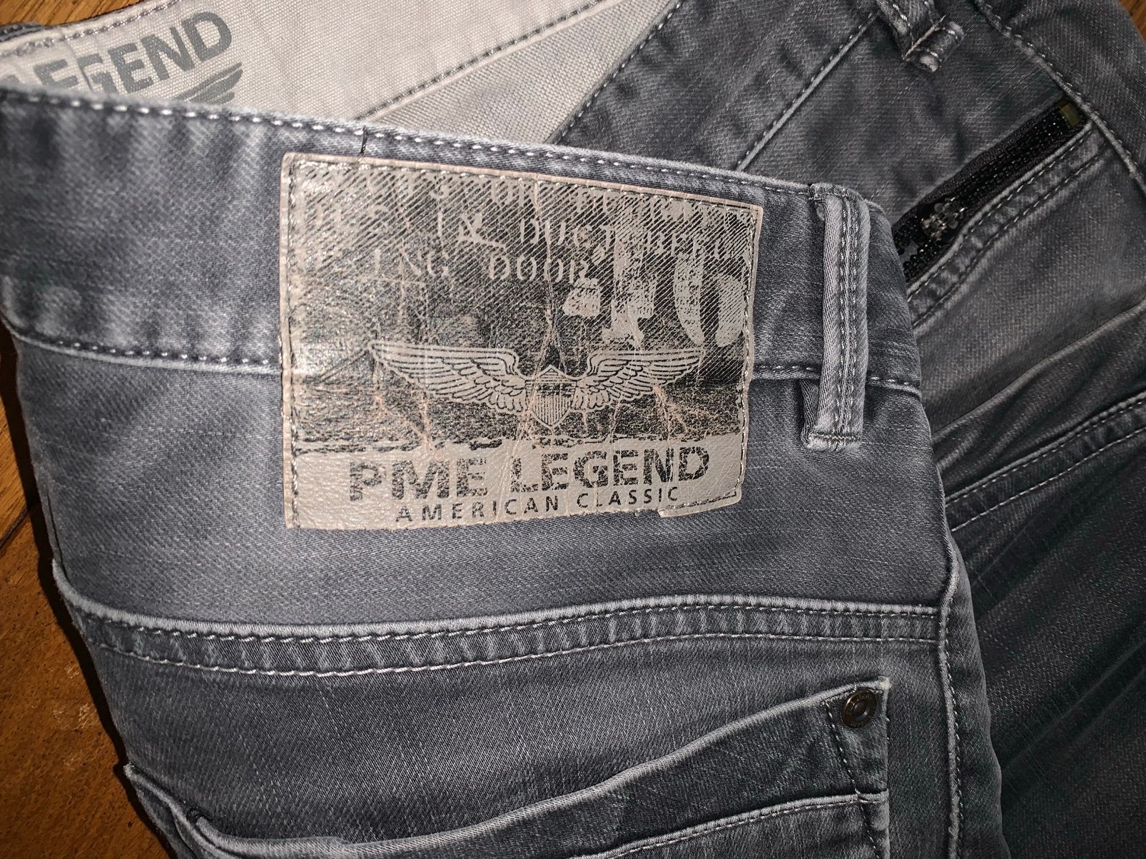 PME Legend aviator jeans maat 35/34, Kleding | Heren, Spijkerbroeken en Jeans, Ophalen of Verzenden, Zo goed als nieuw, Grijs