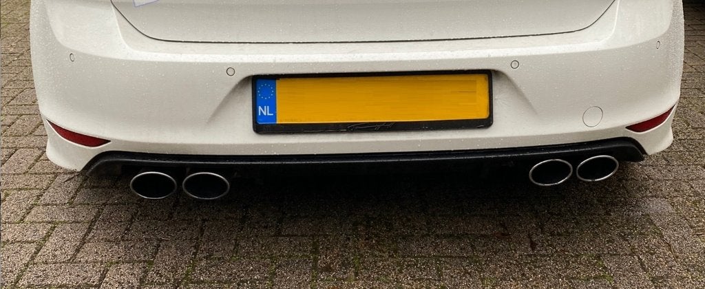 R20 Look Sportuitlaat Uitlaat Systeem Golf 7  GTI  GTD / GTE, Maxi, Volkswagen, Nieuw, Ophalen of Verzenden