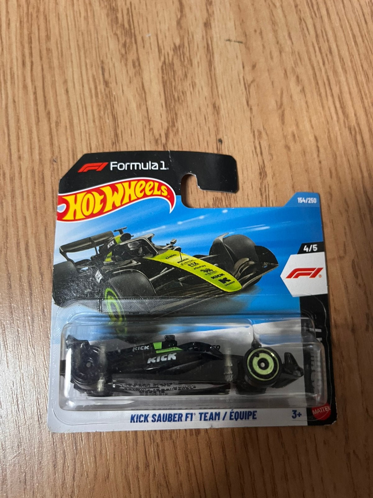Hotwheels f1 kick sauber, Verzenden, Nieuw, Auto