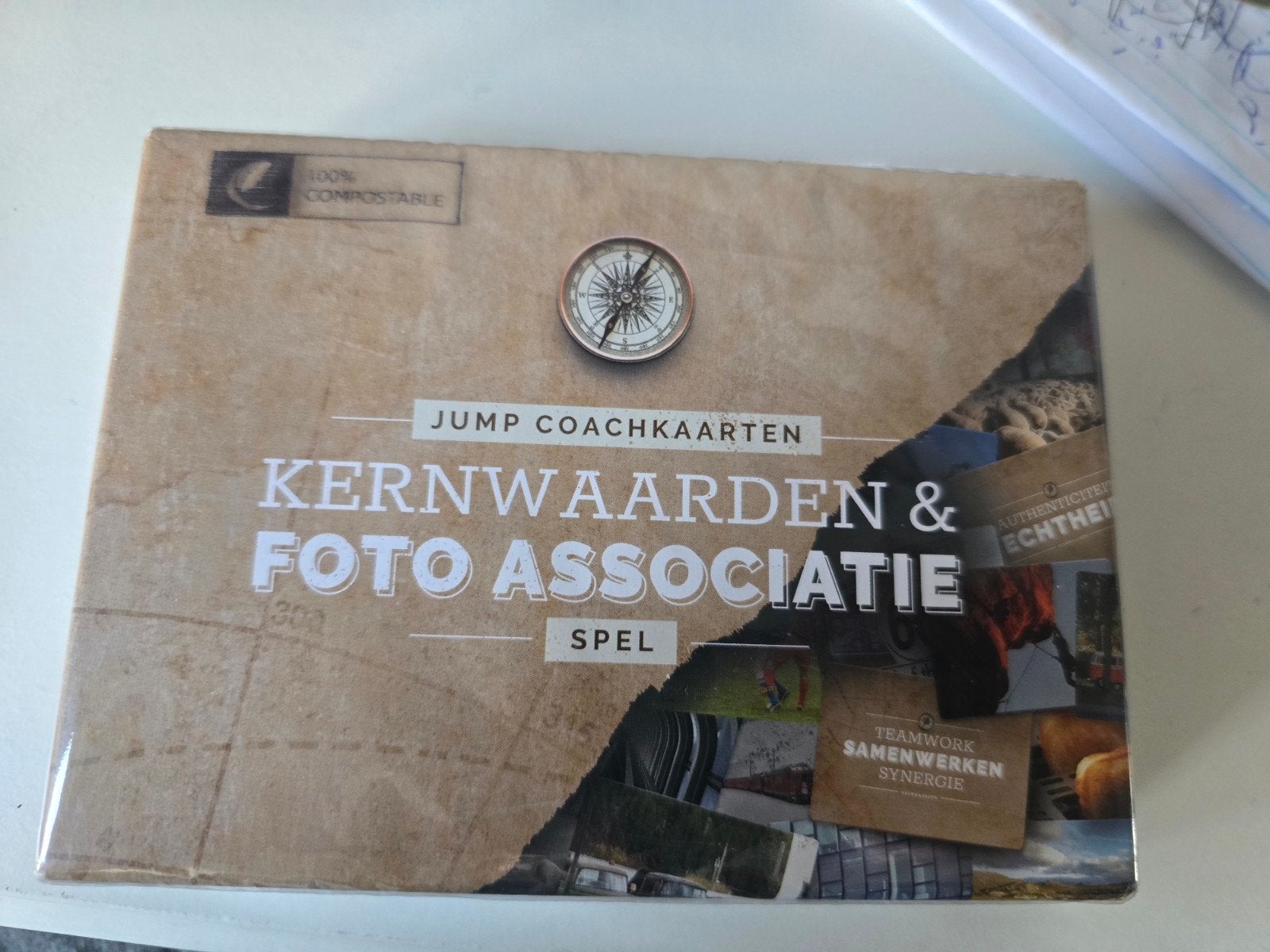 KERNWAARDEN & FOTO ASSOCIATIE SPEL - Coachkaarten, Een of twee spelers, Ophalen of Verzenden, Nieuw, JUMP! Serious Games