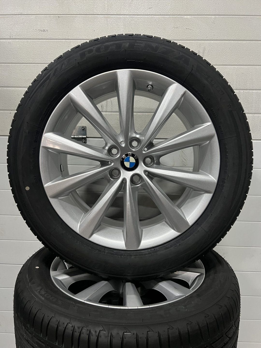 NIEUW 18’’ BMW 5 SERIE G30 G31  VELGEN ZOMERBANDEN ORIG DEMO, 18 inch, 245 mm, -, -