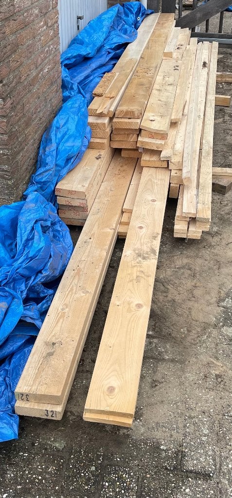 Balklhout, regels en panlatten, Doe-het-zelf en Verbouw, Hout en Planken, Ophalen, 25 tot 50 mm, Nieuw, Plank