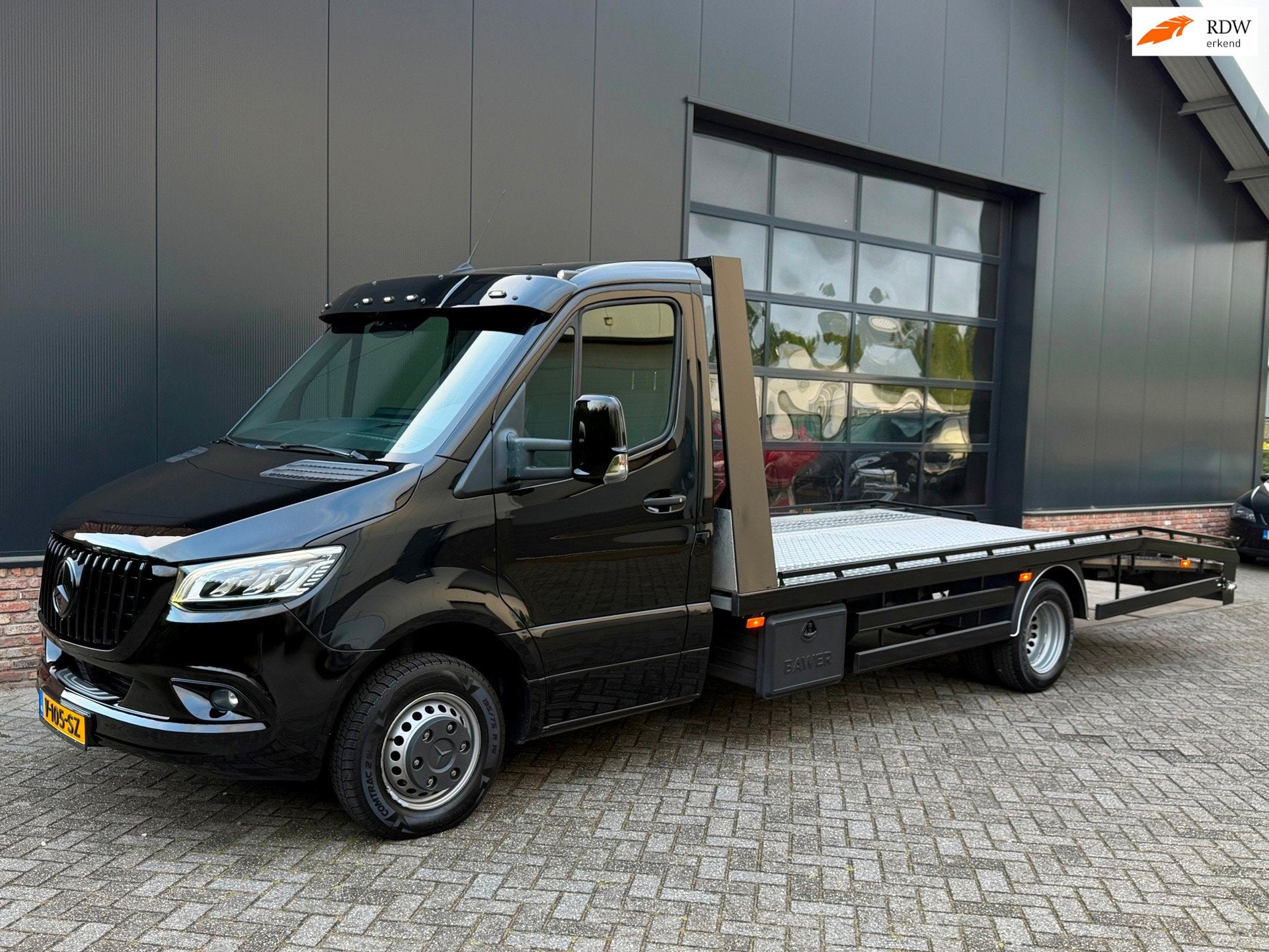 Mercedes-Benz Sprinter 516 2.2 CDI 432L Euro 6 oprijwagen Cr, Achterwielaandrijving, Gebruikt, Euro 6, 4 cilinders