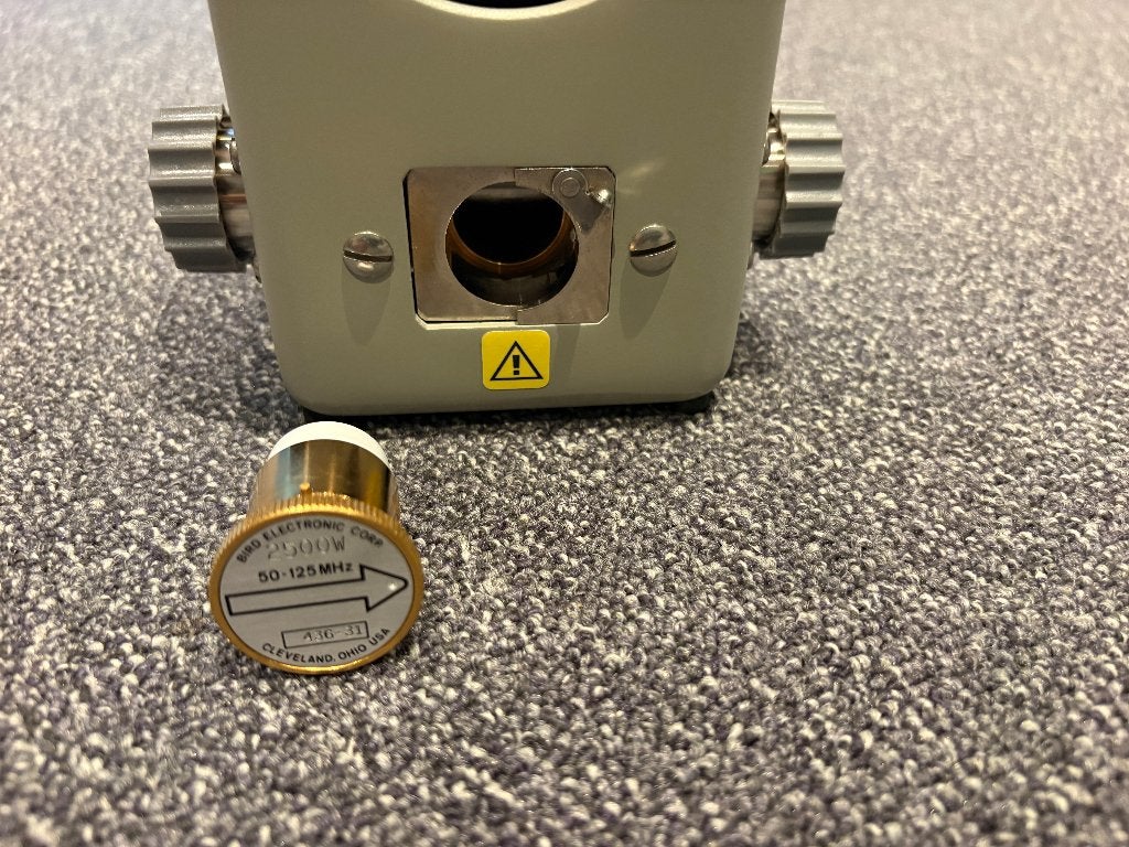 Bird 43 wattmeter 7-16 en 2500w meetkopje, Ophalen of Verzenden, Gebruikt