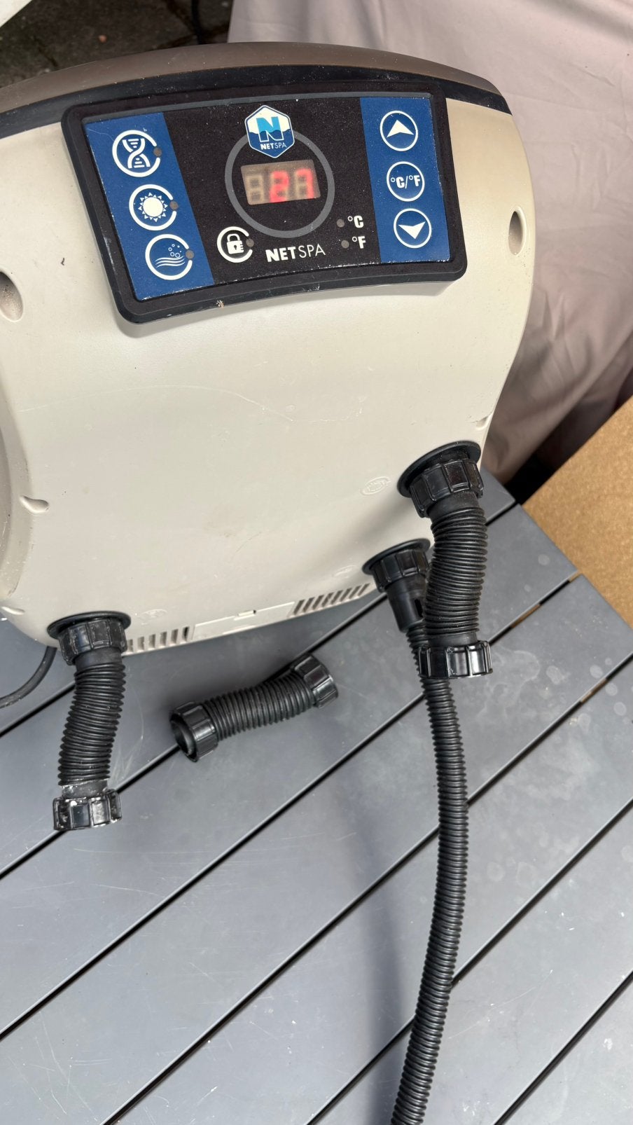 Netspa pomp jacuzzi, Ophalen, Zo goed als nieuw, Pomp