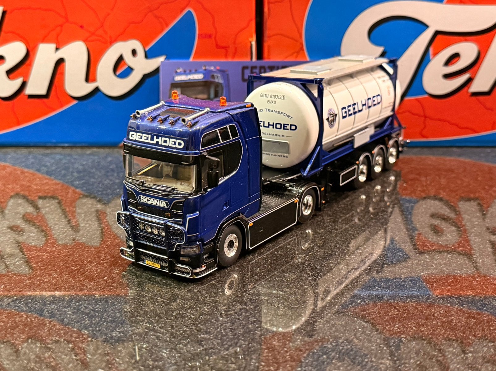 WSI - Scania next gen Geelhoed, Ophalen of Verzenden, Zo goed als nieuw, Bus of Vrachtwagen, Wsi