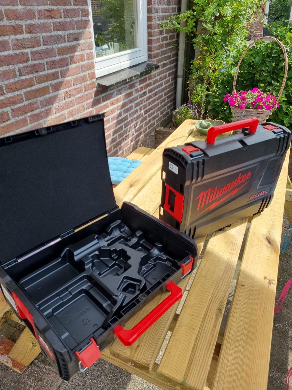 Milwaukee gereedschapskoffer, Doe-het-zelf en Verbouw, Ophalen of Verzenden, Zo goed als nieuw, Overige typen