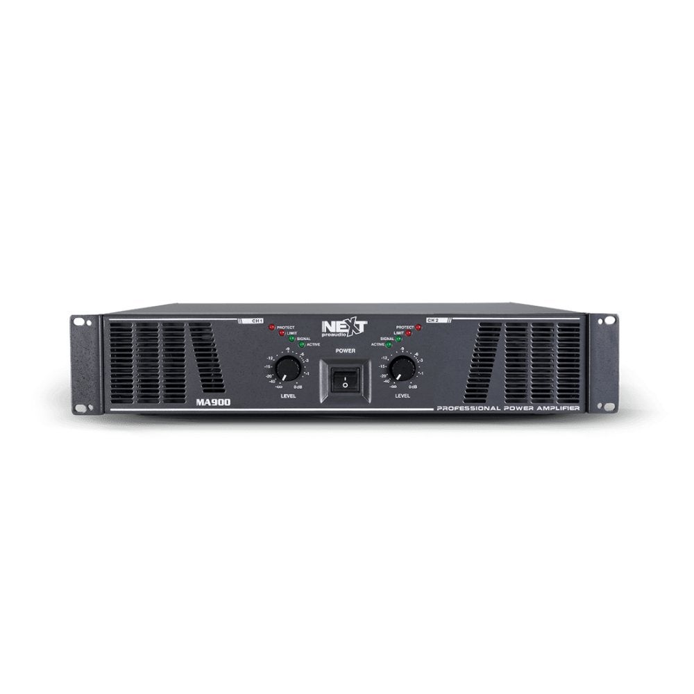 Next Pro Audio MA900 Versterker – Nieuw – Van €599 nu €341, Next Pro Audio, Nieuw, Spaarpot 19, Sales@maingearsupply.com