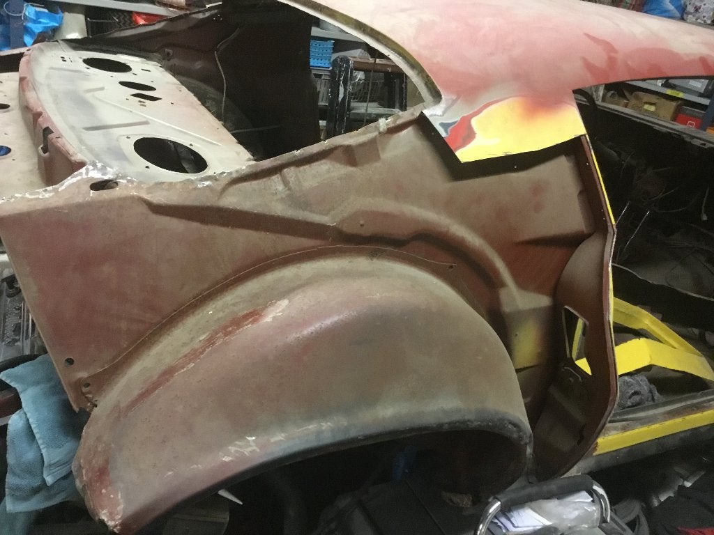 Camaro body en frame 1963, Ophalen, Gebruikt, Overige merken, Carrosserie en Plaatwerk