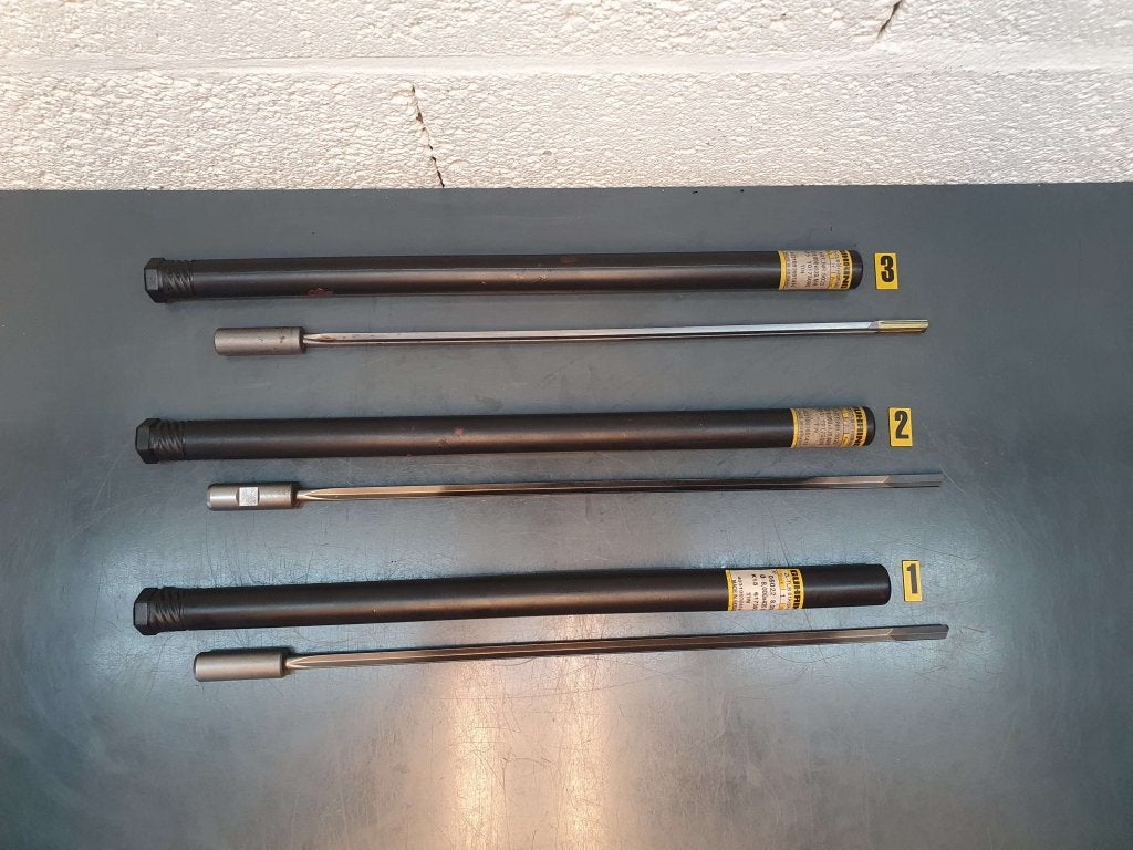 Gühring 5022 hardmetaal diepgatboor 8mm - 420mm lang, Niet ingevuld, Gebruikt, Niet ingevuld, Ophalen of Verzenden