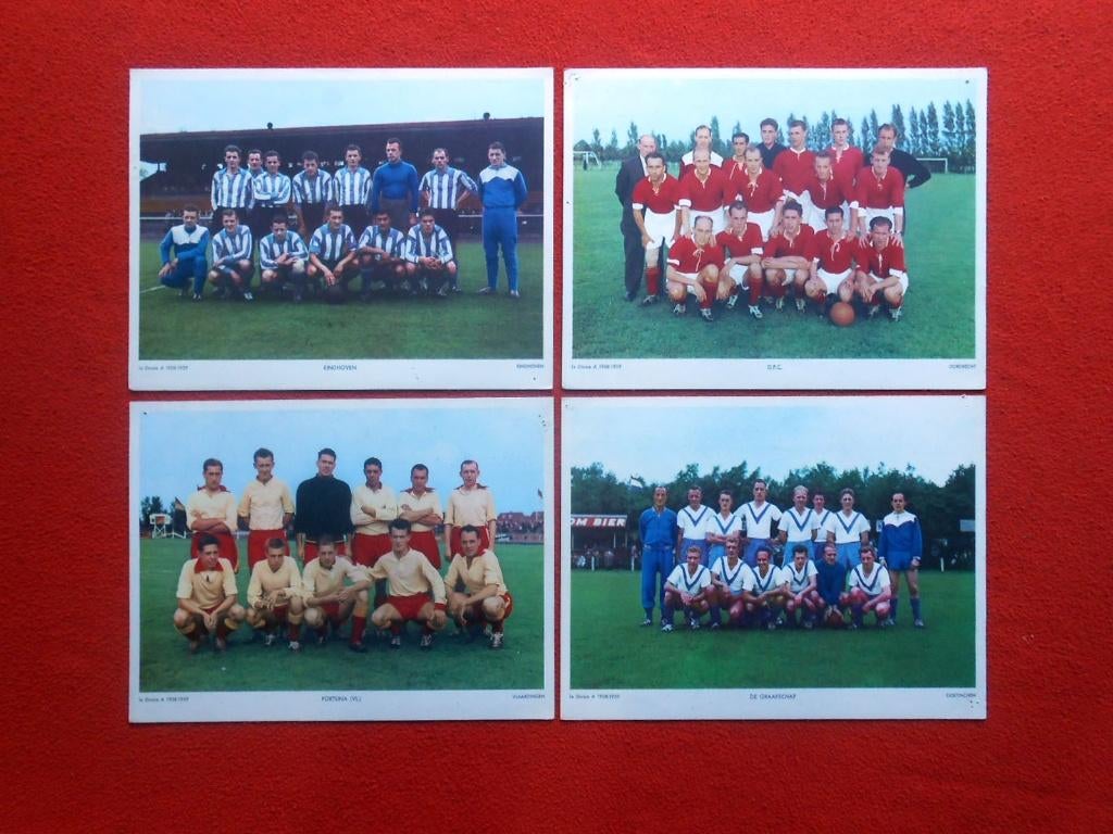 ESSO 10 losse voetbalplaten (Eerste Divisie A), Ophalen of Verzenden, Zo goed als nieuw, Overige binnenlandse clubs, Poster, Plaatje of Sticker