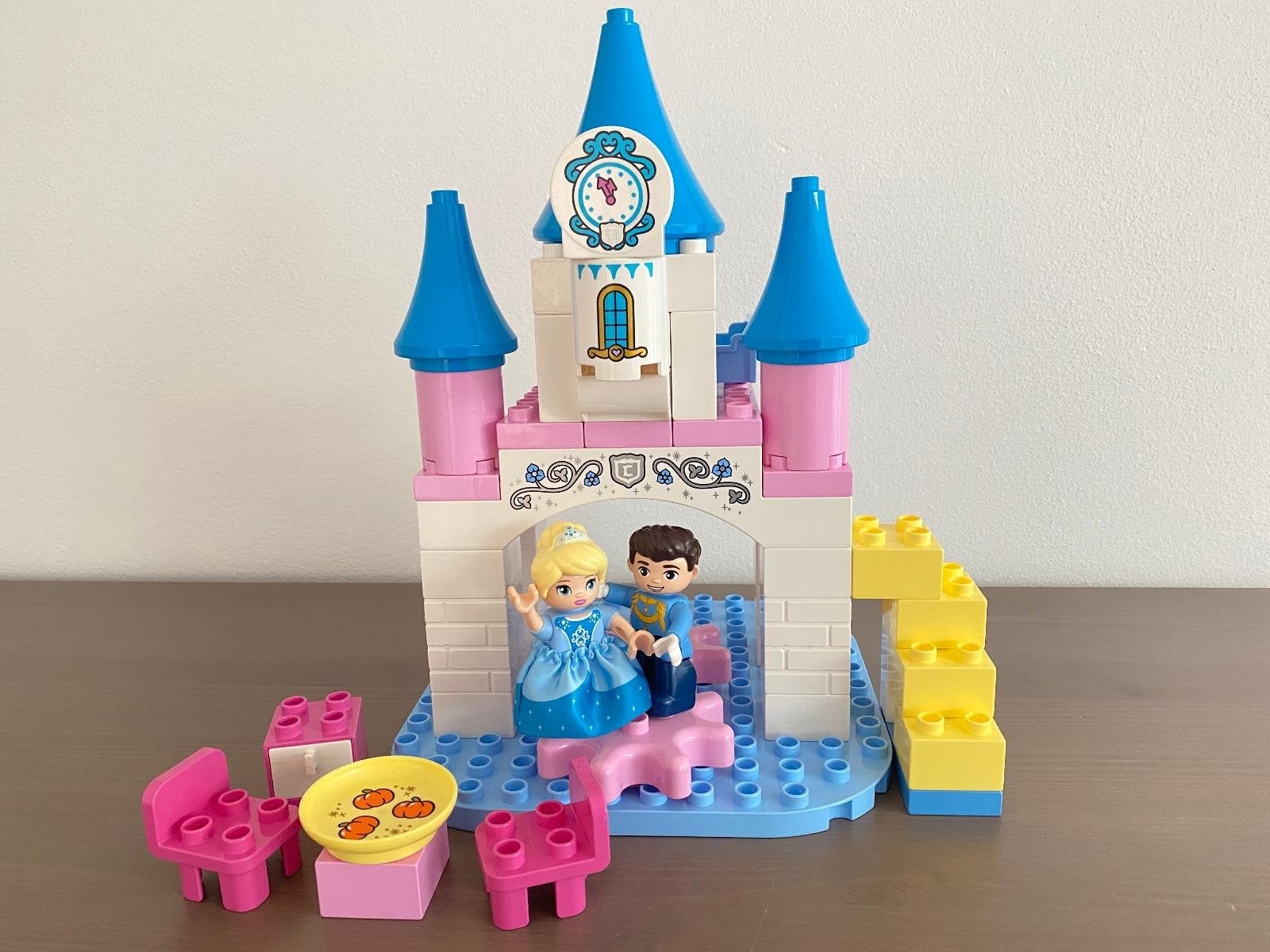 Duplo 10855 - Assepoesters Sprookjeskasteel, Kinderen en Baby's, Speelgoed | Duplo en Lego, Gebruikt, Ophalen of Verzenden, Compleet
