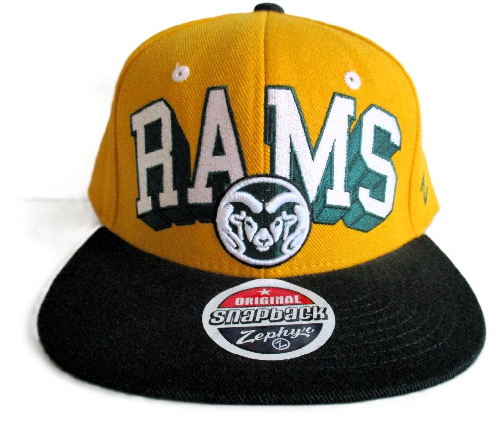 Colorado state rams ncaa snapback cap by zephyr, Info@taurusvintage.nl, Zephyr, Overige typen, Nieuw