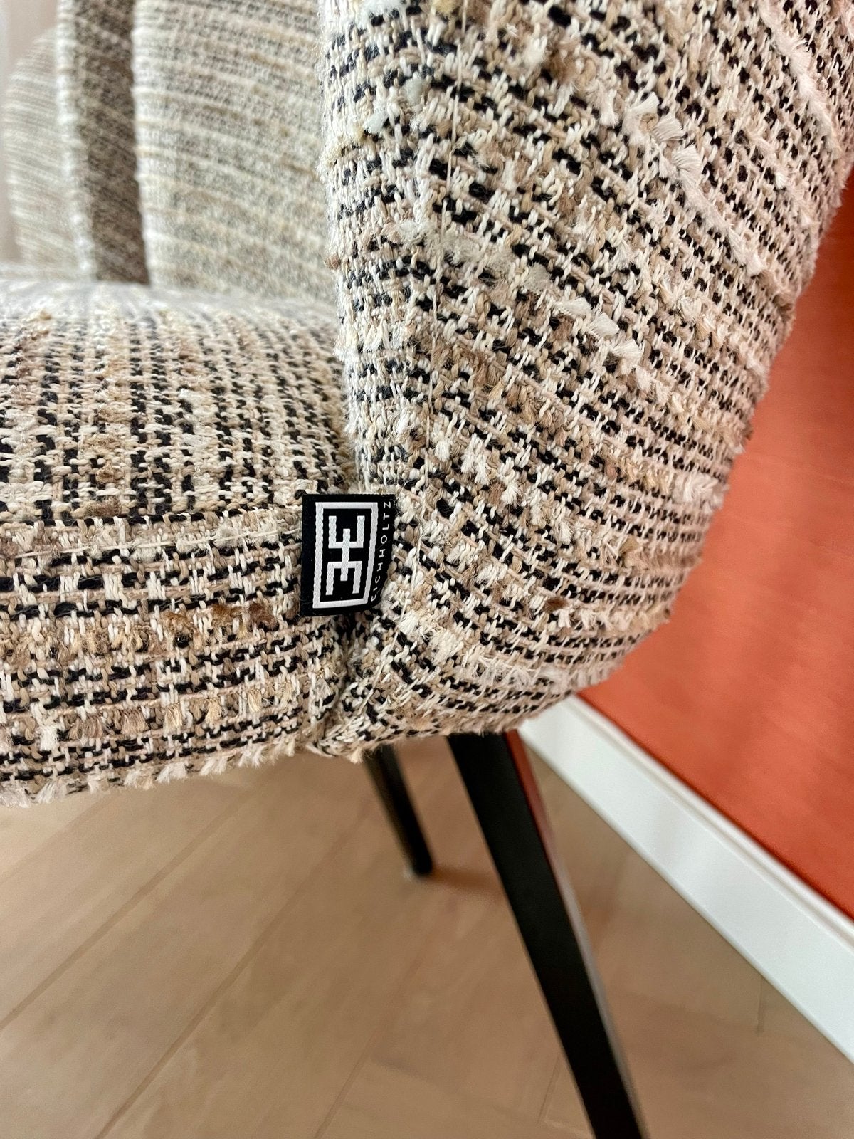 Eichholtz eetkamerstoelen (4 stuks) - Zo goed als nieuw, Huis en Inrichting, Stoelen, Ophalen, Twee, Overige kleuren, Zo goed als nieuw