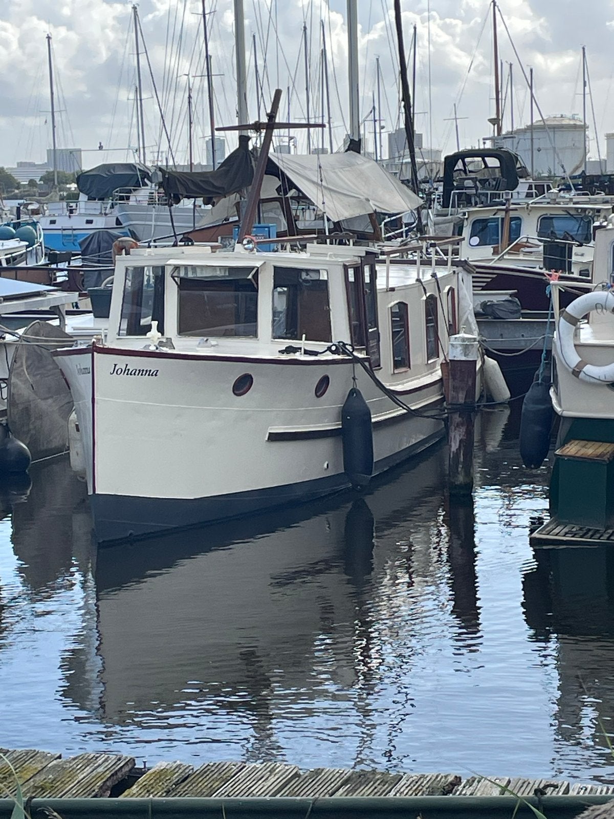 Unieke Bakdekker Salonboot 'Johanna' met Mercedes Motor, Staal, Gebruikt, Binnenboordmotor, Diesel