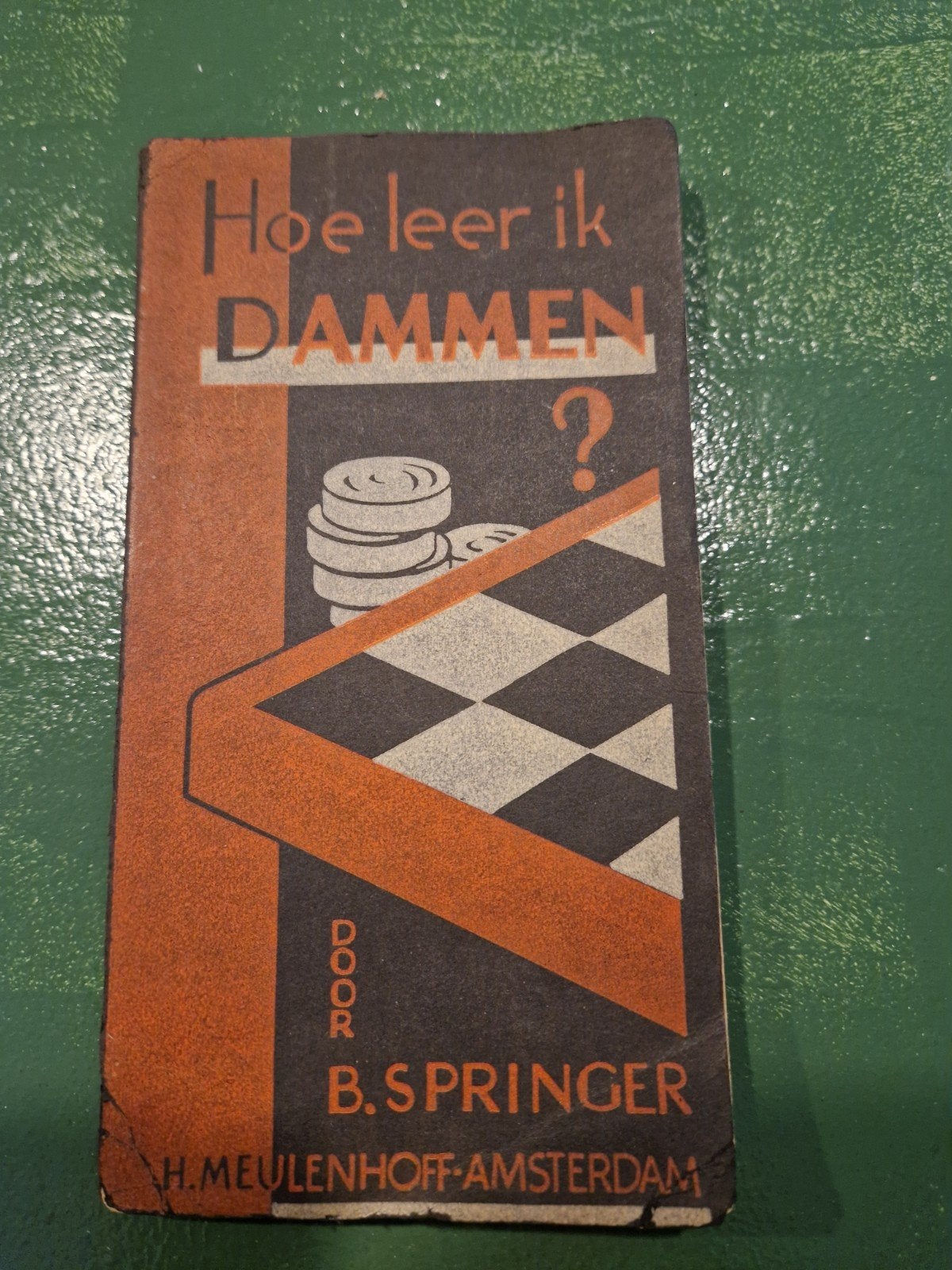 Hoe leer ik Dammen? - B. Springer (1932), Ophalen of Verzenden