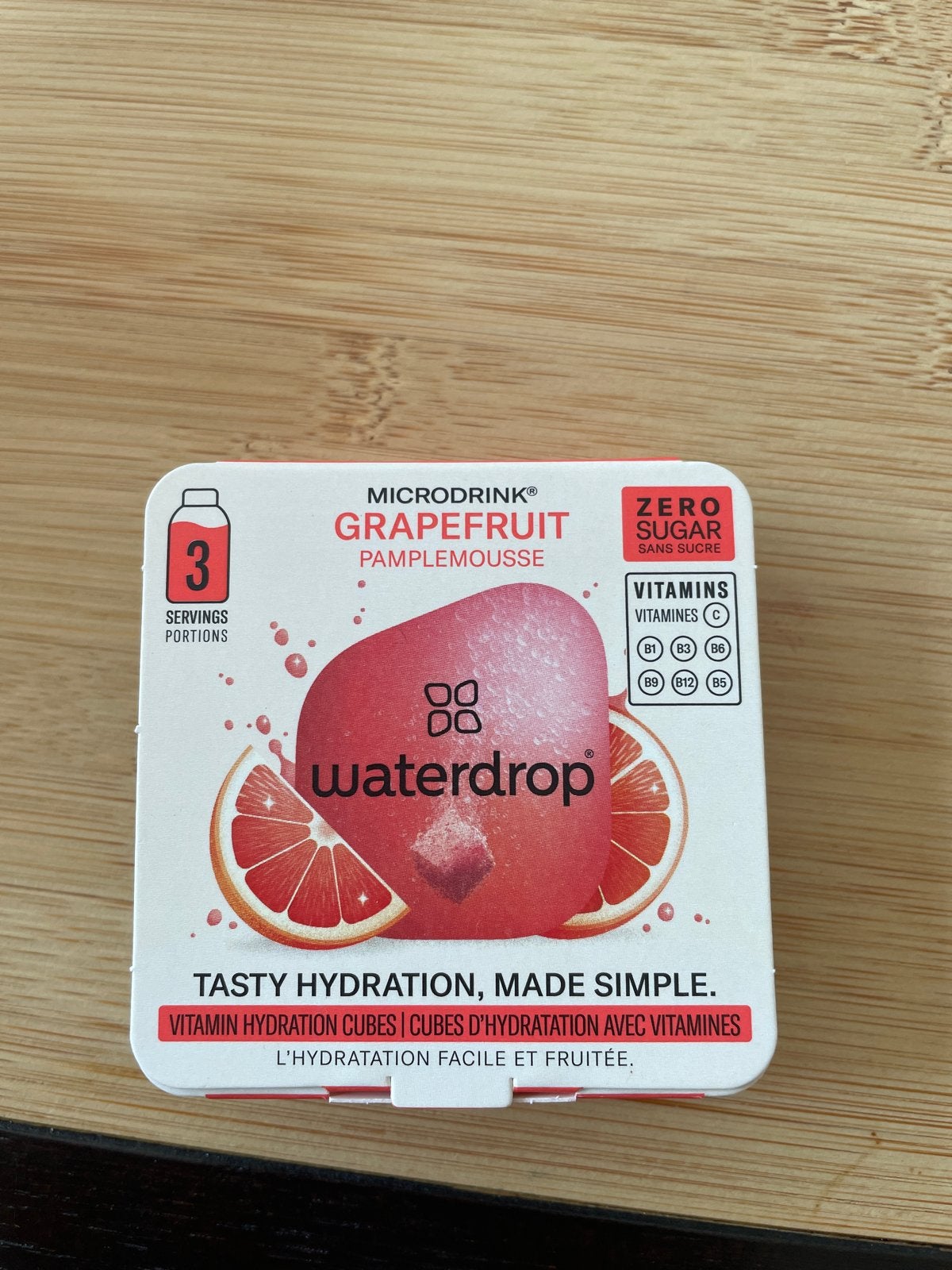 Waterdrop Microdrink Grapefruit - 3 porties, Ophalen of Verzenden, Nieuw, Poeder of Drank