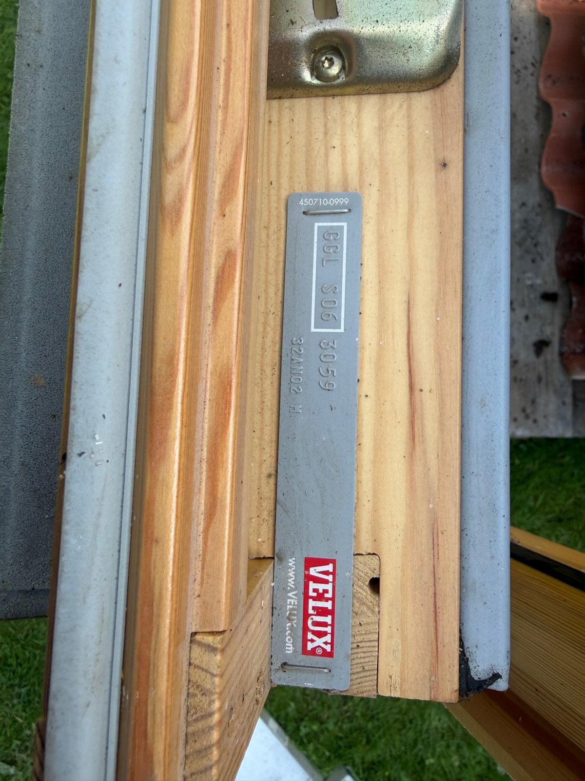 Velux Dakraam GGL S06 3059 - Gebruikt, Doe-het-zelf en Verbouw, Glas en Ramen, Ophalen, Gebruikt, 80 tot 120 cm, Dubbelglas