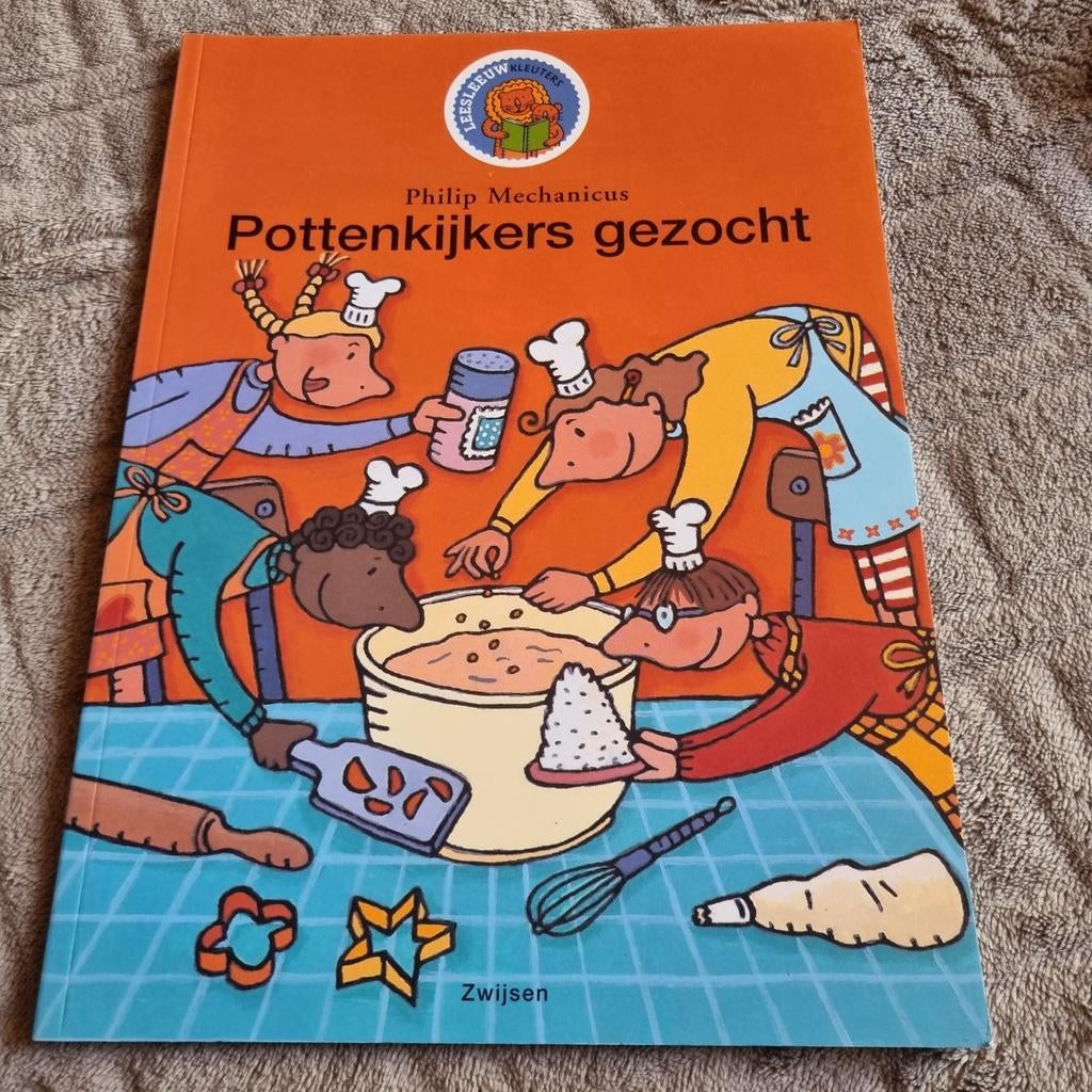 Pottenkijkers gezocht - Philip Mechanicus kleuters leesleeuw, Philip Mechanicus, Overige typen, Ophalen of Verzenden, Zo goed als nieuw
