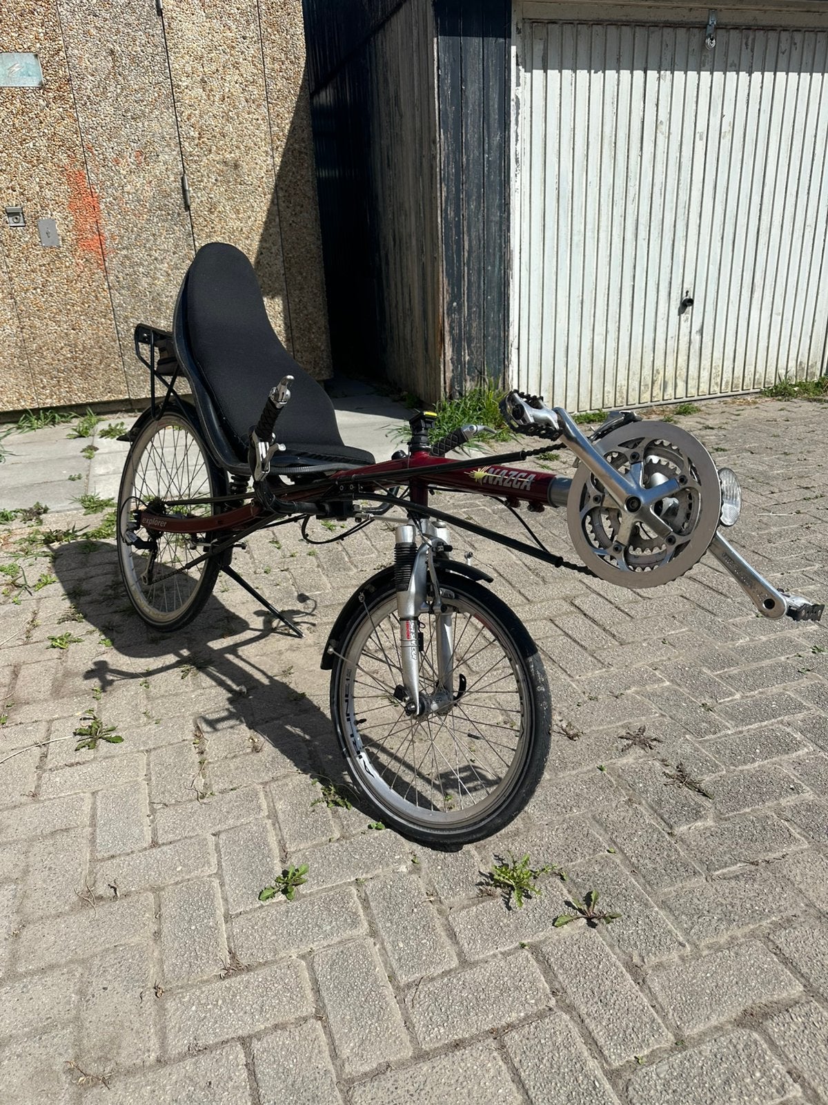 Mooie ligfiets, Gebruikt, Velgrem, Onderstuur, Ophalen
