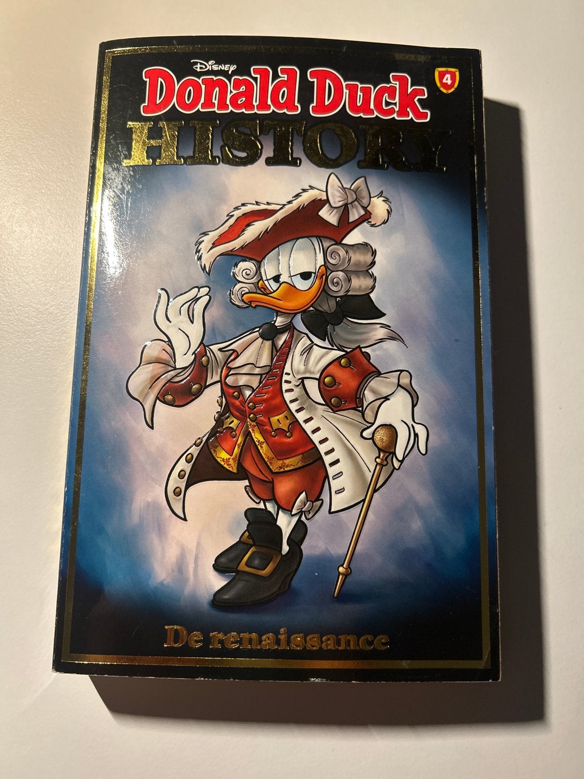 Donald Duck History 4: De Renaissance - Zo goed als nieuw, Boeken, Eén stripboek, Ophalen of Verzenden, Zo goed als nieuw