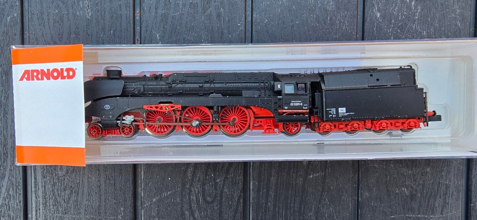 Arnold 2501 br02 superstoomlok dcc digitaal ovp., Arnold, Ophalen of Verzenden, Zo goed als nieuw, Gelijkstroom