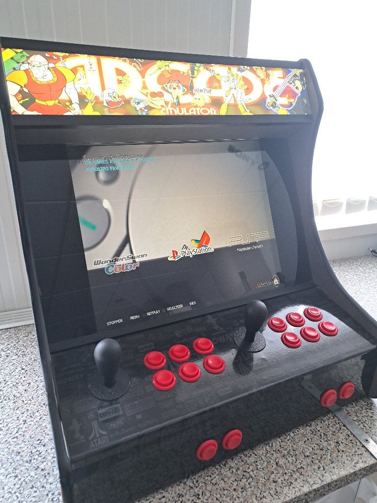 1 Bartop Arcade Die Het Allemaal Kan !, Ophalen, Zo goed als nieuw