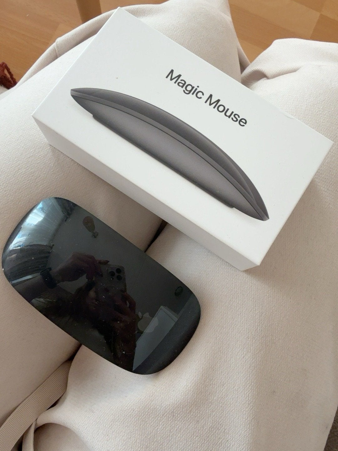 Apple Magic Mouse 2 Space Gray A1657 - Ongebruikt, Ophalen of Verzenden, Zo goed als nieuw, Draadloos, Muis