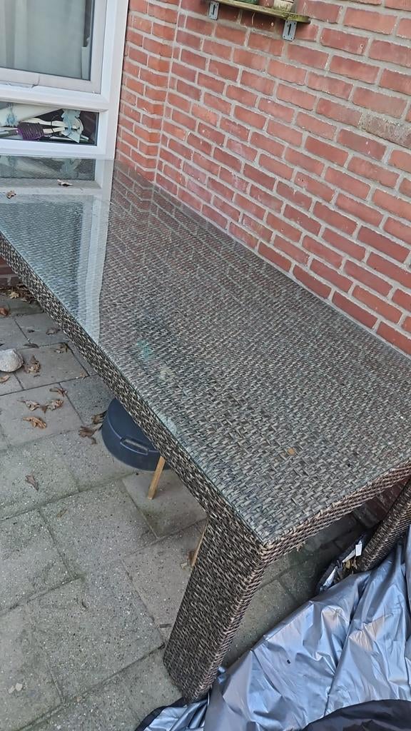 Grote mooie tuintafel - Gratis af te halen!, Tuin en Terras, Ophalen