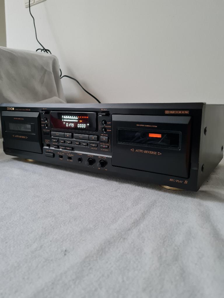 Denon DRW-695, Ophalen, Dubbel, Denon, Tiptoetsen