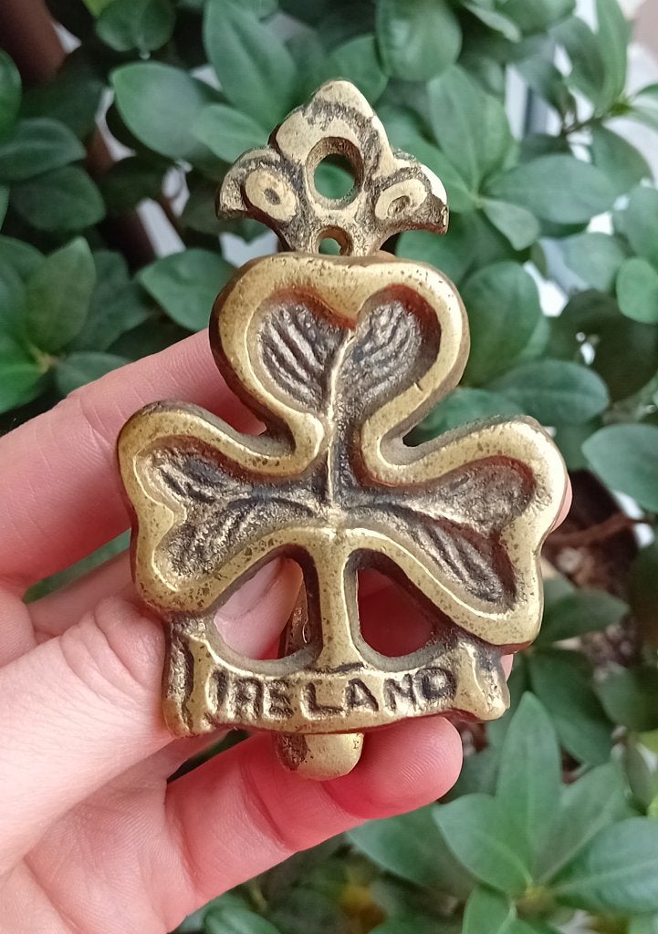 irish brass deurklopper, Verzenden