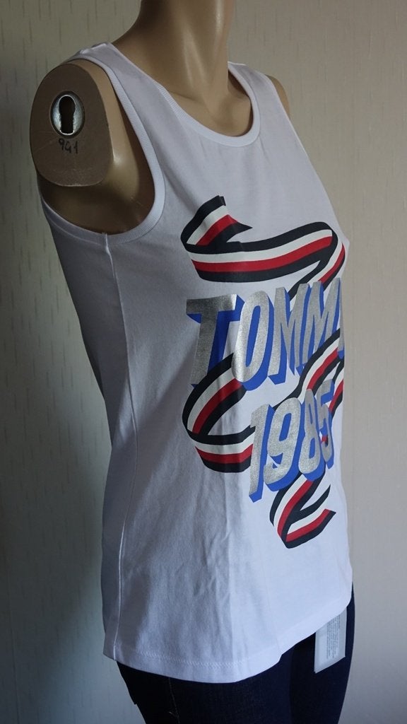 nieuw wit topje van tommy hilfiger, Verzenden, Jongen of Meisje, Nieuw, Tommy Hilfiger