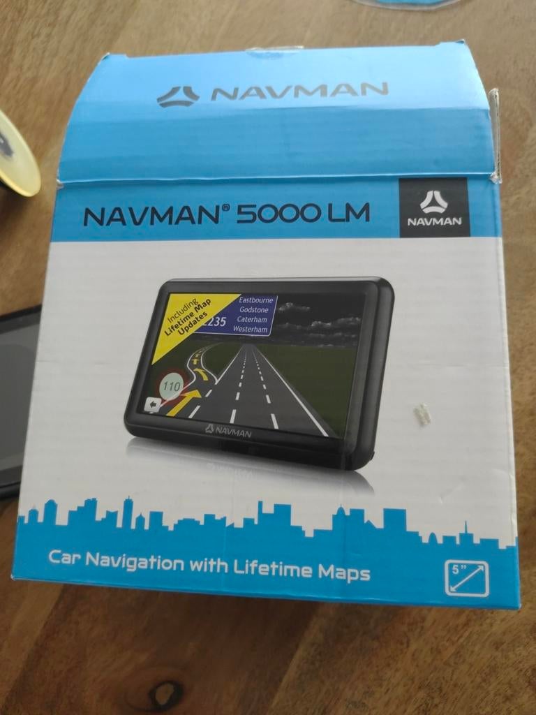 Navman 5000 LM Auto Navigatie met Lifetime Maps, Ophalen, Zo goed als nieuw