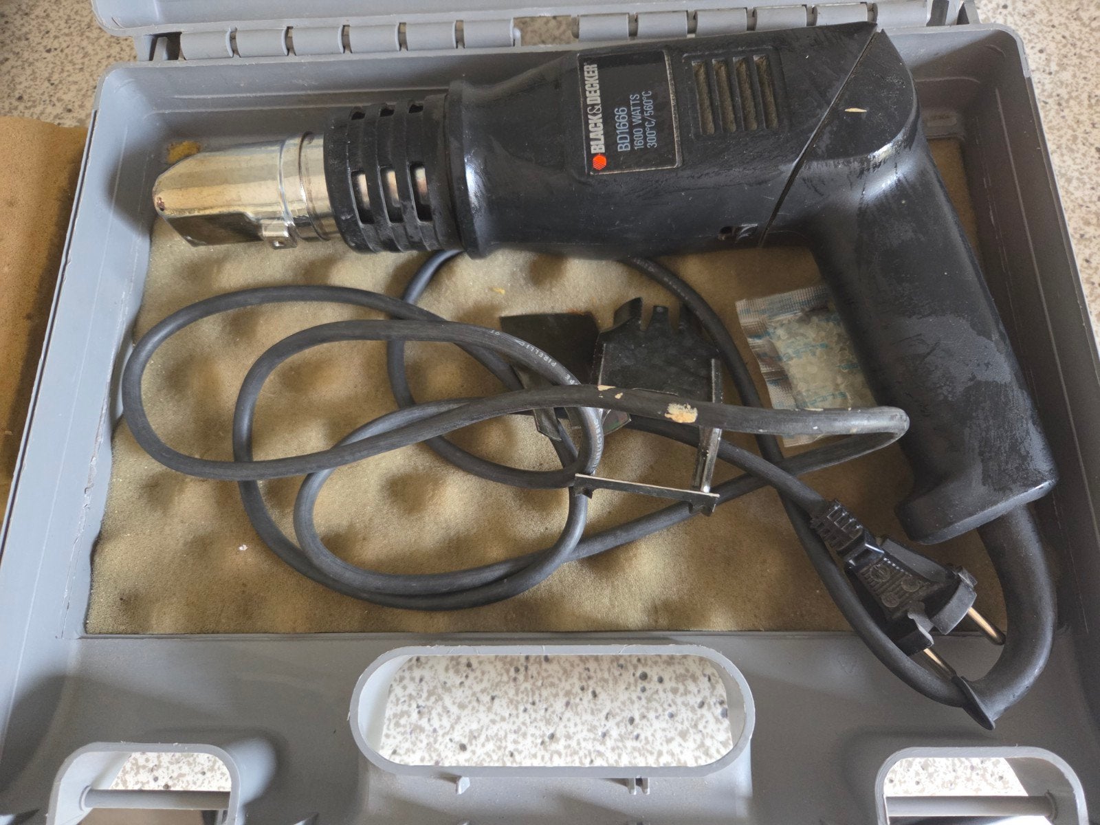 Black & Decker verf afbrander, Doe-het-zelf en Verbouw, Ophalen of Verzenden, Boormachine