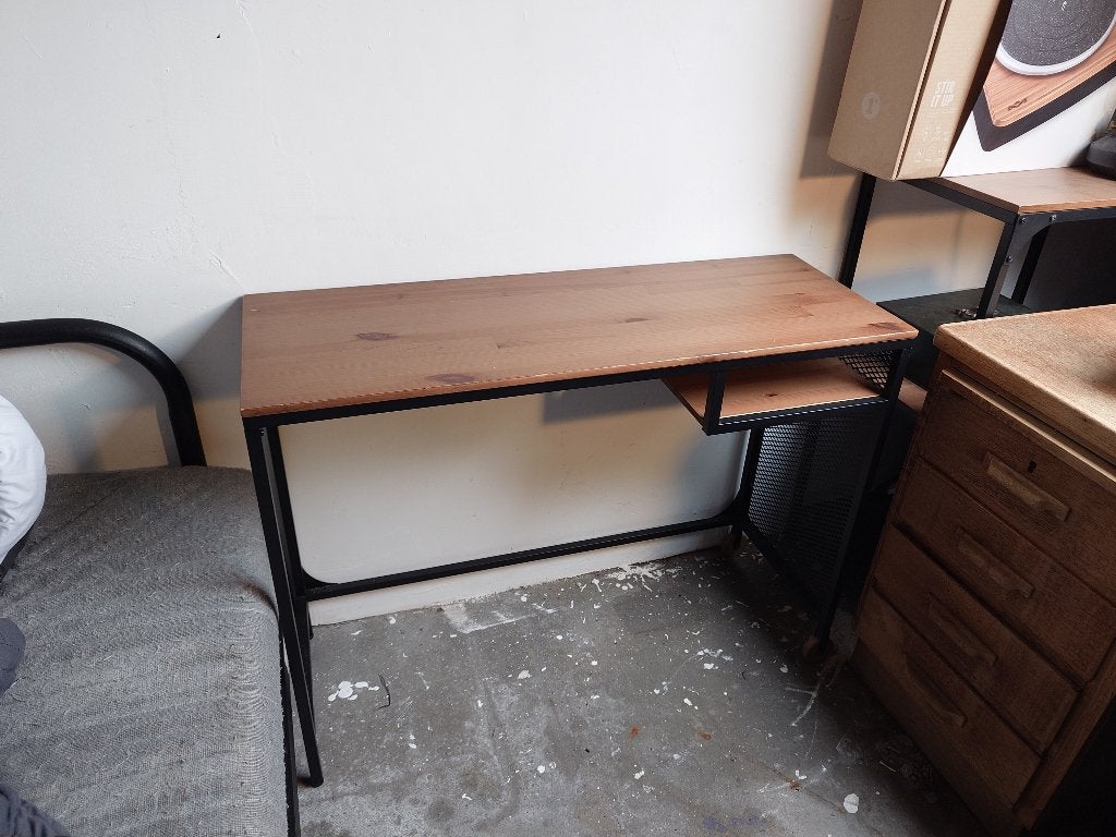Ikea fjallbo laptop tafel, Ophalen, Gebruikt, 50 tot 100 cm, Industrial